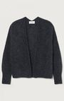 Women's cardigan East, MELANGE CHARCOAL, hi-res