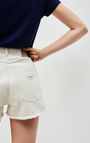 Women's shorts Tineborow, ECRU, hi-res-model