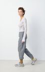 Women's t-shirt Massachusetts, HEATHER GREY, hi-res-model