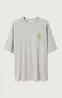 Men's t-shirt Zofbay, HEATHER GREY GREEN AND BLUE PRINT, hi-res