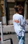 Unisex's t-shirt Fizvalley "Bonjour", LONDON, hi-res-model