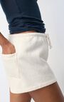 Women's shorts Bobypark, ECRU, hi-res-model