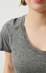 Women's t-shirt Jacksonville, MELANGE CHARCOAL, hi-res-model