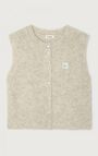 Women's cardigan East, MELANGE POWDER SNOW, hi-res