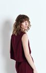 Women's tank top Ouky, VINTAGE BURGUNDY, hi-res-model