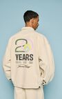 Unisex's jacket Snopdog - 20 years, ECRU, hi-res-model