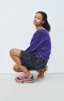 Women's jumper Damsville, PURPLE MELANGE, hi-res-model