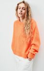 Women's jumper Vitow, FLUORESCENT CARROT MELANGE, hi-res-model