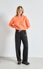 Women's cardigan Vitow, FLUORESCENT CARROT MELANGE, hi-res-model