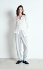 Women's joggers Evona, MELANGE LIGHT GREY, hi-res-model