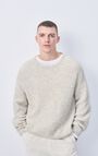 Men's jumper East, MELANGE POWDER SNOW, hi-res-model