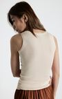 Women's tank top Massachusetts, BISCUIT VINTAGE, hi-res-model