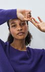Women's jumper Damsville, PURPLE MELANGE, hi-res-model