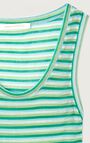 Women's tank top Massachusetts, GREEN STRIPES, hi-res