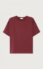 Women's t-shirt Fizvalley, VINTAGE BURGUNDY, hi-res
