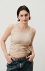 Women's tank top Massachusetts, MELANGE CREAM, hi-res-model