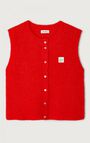 Women's cardigan East, MELANGE PEPPER, hi-res