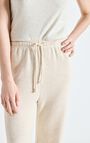 Women's joggers Itonay, MELANGE ECRU, hi-res-model