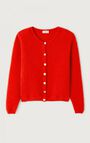 Women's cardigan Vitow, STRAWBERRY, hi-res
