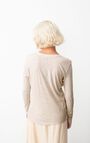 Women's t-shirt Jacksonville, MELANGE CREAM, hi-res-model
