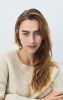 Women's jumper East, MELANGE POWDER SNOW, hi-res-model