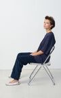 Women's trousers Padow, NAVY, hi-res-model