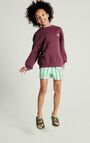 Kid's sweatshirt Doven, OVERDYED BURGUNDY, hi-res-model