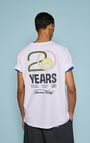 Unisex's t-shirt Fizvalley - 20 years, WHITE, hi-res-model