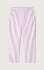 Women's joggers Bobypark, LAVENDER STRIPES, hi-res