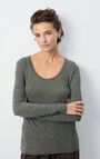 Women's t-shirt Jacksonville, MELANGE CHARCOAL, hi-res-model