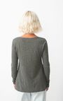 Women's t-shirt Jacksonville, MELANGE CHARCOAL, hi-res-model
