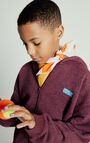 Kid's hoodie Doven, OVERDYED BURGUNDY, hi-res-model