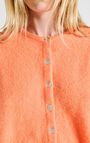 Women's cardigan Vitow, FLUORESCENT CARROT MELANGE, hi-res-model