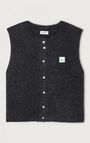 Women's cardigan East, MELANGE CHARCOAL, hi-res