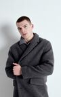 Men's coat Bazybay, MELANGE CHARCOAL, hi-res-model