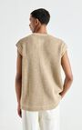Men's cardigan Crashway, LINEN MELANGE, hi-res-model