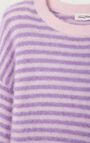 Women's jumper Nenybay, STRIPED VIOLET ROSEBUD, hi-res
