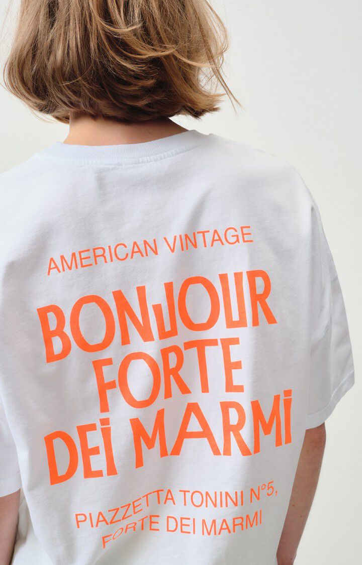 Unisex's t-shirt Fizvalley "Bonjour Forte dei Marmi"