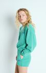 Women's sweatshirt Izubird, VINTAGE GREEN ACQUA, hi-res-model