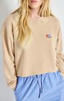 Women's sweatshirt Atubay, LINEN, hi-res-model