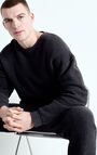 Men's sweatshirt Bobypark, MELANGE CHARCOAL, hi-res-model