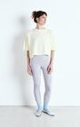 Women's leggings Evona, MELANGE LIGHT GREY, hi-res-model