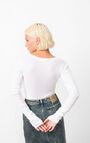 Women's t-shirt Massachusetts, WHITE, hi-res-model