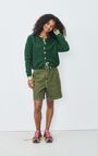 Women's cardigan Vitow, MELANGE BASIL, hi-res-model