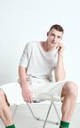 Men's shorts Jozastreet, OFF WHITE, hi-res-model