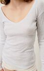 Women's t-shirt Massachusetts, HEATHER GREY, hi-res-model