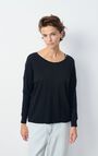 Women's t-shirt Sonoma, BLACK, hi-res-model