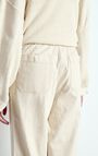 Women's trousers Uyabow, MELANGE ECRU, hi-res-model