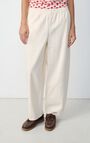 Women's trousers Koybay, OFF-WHITE, hi-res-model