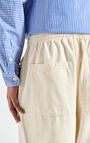 Men's trousers Lycaz, ECRU, hi-res-model